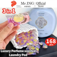 (168pcs) Mr.Ing Luxury Scented Premium Laundry Capsule Coco Fragrance scent Di7i Forest High end Det
