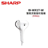 SHARP夏普 雙氣流智慧吹風機 IB-WX1T-W 珍珠白