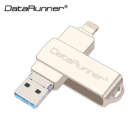DataRunner USB Flash Drive OTG Pen Drive 32GB 64GB 128GB Usb Sticks 8GB 16GB Cle usb 3.0 Pendrive for iPhone XS MAX/XR/X/8 Plus