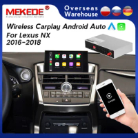 Wireless Carplay Android Auto Decoder Box For Lexus NX 2014 2015 2016 2017 2018-2020 Support Siri Voice Control Mirror Link MAP