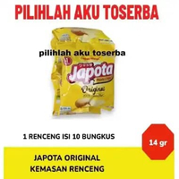 JAPOTA Keripik Kentang Original / Original RENCENG - (HARGA 1 1 RENCENG )