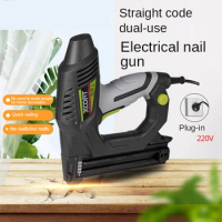 Electric nail beater Steel nail gun Electric nail gun Straight row door type power tools for woodworking