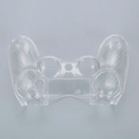 Soft Transparent Hard PC Protector Clear Cover Skin Case for PS4 Controller 15.5*11*5.5CM