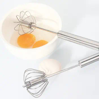 Gadgets Appliances Kitchen Blender Frother Semi-automatic Rotary Mixer Hand Press Egg Beater