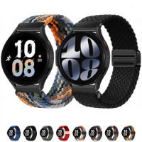 22mm 20mm nylon strap For Samsung Galaxy watch6 5 4 3 Gear S3 Amazfit GTR Woven breathable bracelet For Huawei watch 4/GT2/3 Pro