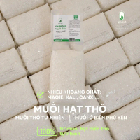 Muối Hạt biển thô tự nhiên, muối làm từ mạch biển ngầm nhiều khoáng chất - Muối hạt Tuyết Diêm 1KG