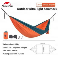 HAMMOCK ULTRALIGHT NATUREHIKE NH21DC011 SINGLE ORANGE