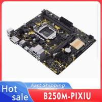 LGA 1151 B250M-PIXIU intel B250 DDR4 support Core i3-6300 i7-6700 cpu HDMI DVI VGA M.2 Micro ATX