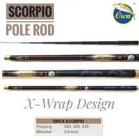 JORAN PANCING TEGEK ORCA SCORPIO BONUS REELSEAT 360