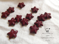 97.25%紫金砂 海星星  硃砂 水晶飾品 晶晶工坊-love2hm