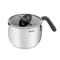 【Tefal 特福】不鏽鋼複合16CM不沾萬用鍋/壺型湯鍋_加蓋(IH爐可用鍋)