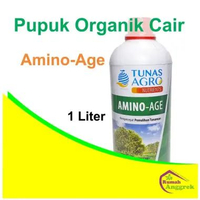 Pupuk Organik Cair Amino-Age 1 Liter Tunas Agro mempercepat pemulihan tanaman nutrisi anggrek Hias s