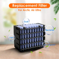 Upgraded Air Cooler Filter Paper for Arctic Air Cooler Space Cooler Air Conditioner Cool Replacement Filter Aircooler Accessory