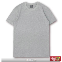 【AMERO】加大尺碼 男裝圓領抗UV素面短袖T恤(抗UV面料 親子 素T 童裝 情侶裝 台灣製造 加大尺碼)