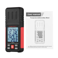 HABOTEST HT607 Digital Hygrometer Handheld Temperature &amp; Humidty Meter Thermo-hygrometer LCD Thermometer Hygrometer