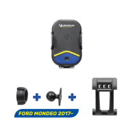 【Michelin 米其林】FORD 福特 MONDEO 2017-專用ML99無線充手機架(QI認證 感應自動開合 峰值15W)