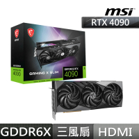 MSI 微星 GeForce RTX 4090 GAMING X SLIM 24G 顯示卡