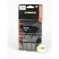 Ferodo Racing Ceramic ROAD-CF Kampas Rem Dispad Depan Mio M3 S Z Gear Fino Xride 125 Jupiter Mxking 