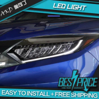 Car Styling Head Lamp for HR-V Headlights 2014-2020 HRV Vezel LED Headlight led DRL Double Lens Hid Bi Xenon Auto Accessories