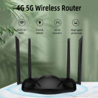 4G LTE WIFI Router 300Mbps 3LAN CPE CAT4 32 Wifi Users RJ45 LAN Wireless Modem 5G Mifi Sim Card With 4 Antenna Portable Network