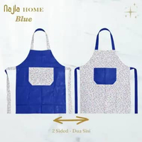 NAJLA HOME - Apron Kids | Reversible Kids Apron | Celemek Anak | Celemek Masak | Apron Kitchen Art C