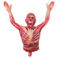 Bloody Broken Body Decorate Party Props Emulsion Corpse Scary Body Decorations Bloody Broken Men and Women Spooky