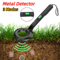 Handheld Metal Detect Tool 360°Scanning Metal Detector 3 Modes Metal Scanner Security Checker for Tr