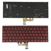 US LA Spanish Keyboard For Asus Zenbook UX333FA UX333FN 0KNB0-162ALA00 0KNB0-162AUI00 0KNB0-162SUS00 NSK-WU28U NSK-WUA8U Backlit