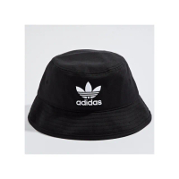 【adidas 愛迪達】BUCKET HAT AC 黑色 刺繡logo 休閒 漁夫帽 AJ8995