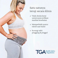 Mamaway / SERTIFIKASI AMAN Bye Sakit Punggung / Korset Hamil Penyangga Perut Ergonomic/Standar Medis