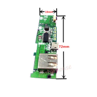 DC 5V USB Lithium Li-ion 18650 3.7V Battery Charger Module DIY Phone Charger/ Power Bank
