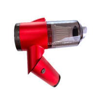 神盾 強力氣旋折疊充電無線吸塵器-火焰紅(HEPA過濾網/車用吸塵器)