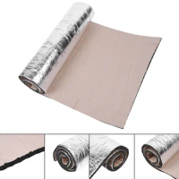 1Roll 40x100cm 10MM/5mm Car Sound Proofing Deadening Car Truck Anti-noise Sound Insulation Cotton Heat Closed Cell Foam