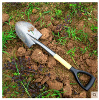 挖土大鏟子 戶外園藝鐵鍬 農用工具種菜樹錳鋼鏟雪家用園林養花鐵