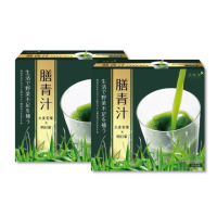 【活萃泱】膳青汁x2盒(共60包;日本抹茶 大麥若葉 大麥苗粉 明日葉 膳食纖維 蔬果補給 排便順暢)
