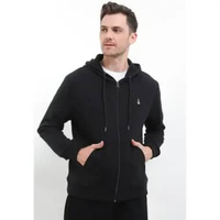 Hush Puppies Jaket Pria Rider Black M