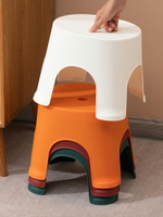 小凳子家用矮凳兒童加厚塑料踩腳凳寶寶防滑浴室洗澡腳踏板凳膠凳