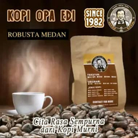 Kopi Opa Edi Robusta Medan ukuran 250gram 100% MURNI ROBUSTA MEDAN TANPA CAMPURAN APAPUN Giling Kasa