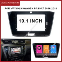 10.1 Inch Fascia For VW Volkswagen Passat 2016-2018 Car Radio Stereo 2 Din Head Unit Panel GPS MP5 Android Player Dash Frame