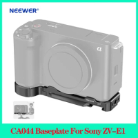 NEEWER CA044 Baseplate For Sony ZV-E1 Side 1/4" Thread with Anti Drop Locating plate For Sony ZV-E1 For DJI RS Gimbals