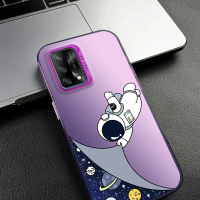 Sarung telefon untuk OPPO A74, F19, F19S, A95, 4G, RENO, 6 LITE, 4G, A95, Sarung, angkasawan, separa