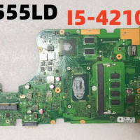 Original FOR ASUS X555LD Notebook Motherboard i5-4210U i7-4510U GT820m 2G 100% Tested Ok