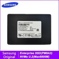 SAMSUNG PM9A3 NVMe U.2 Enterprise SSD 960GB 1.92TB 3.84TB 7.68TB 15.36TB Internal Solid State Disk Hard Disk HDD HD for Server