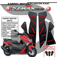 Aksesoris Nmax Old Bahan Karet Premium Variasi Nmax Karpet Motor Nmax Old Tahun 2016-2019 Alas Motor