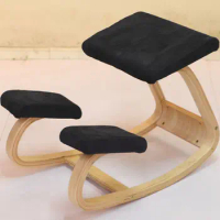 Ergonomic Kneeling Chair Stool Home Office Furniture Ergonomic Rocking Wooden Kneeling Computer Posture Chair Design