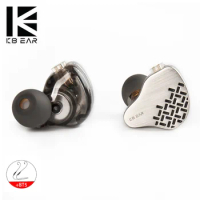 KBEAR Rosefinch Dynamic Hifi Wired Headphones Noise Cancelling Earbuds In Ear Monitor 10mm Biological Diaphragm Headset IEMS KZ