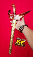 Keris Pengantin Jawa accesories pengantin dan pagar bagus Ukuran Dewasa.