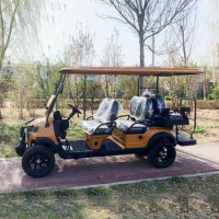 Customized Electric 48V60V72V Lithium Battery 6-Seater Lift Set Long-Life Lithium Battery Golf Cart Wilderness Hunting Car