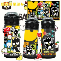 Kawaii Sanrio Bad Badtz Maru New Cute Cartoon Anime Ins Stainless Steel Insulation Cup Student Water Cup Gift for Friends