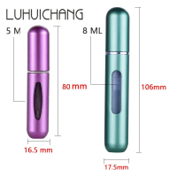 【a hot】 8Ml/5Ml Mini Bottle Refillable Perfume Spray With Spray Scent Pump Empty Cosmetic Containers